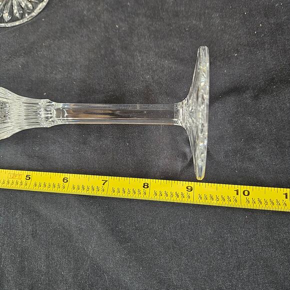 Gorham Regina Crystal Champagne Flutes (Set of 4) 9" Drinkware Barware - Picture 5 of 6